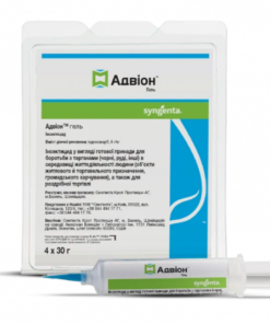 Гель-приманка від тарганів Адвіон гель /30 г/Syngenta