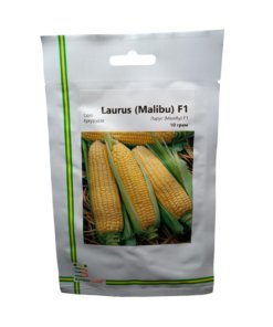 Насіння кукурудзи цукрової Ларус/Малібу F1, 10г, 70+/- 5 насінин, Імперія Насіння